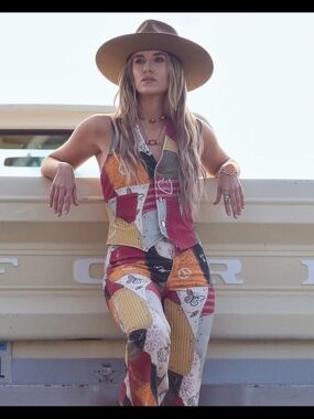 Wrangler x Lainey Wilson Patchwork Vest